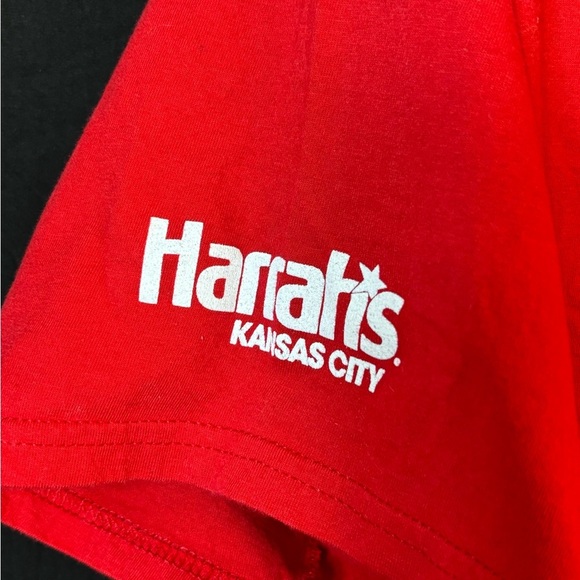 Kansas City Chiefs Shirt Men’s Large Red Super Bowl LVII‎ Harrah’s Casino - Picture 3 of 4
